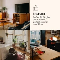 CoolArt 45L Mini-Kühlschrank EEK F Gefrierfach 1,5l Designtür -Haushaltsgeräte Store 10036181 de 0004 logo