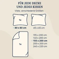 Traumwolle Biber-Bettwäsche 155x220 Cm -Haushaltsgeräte Store 10036251 de 0007 logo