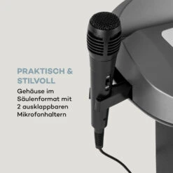 KaraBig LightUp MKII Karaokeanlage BT 2xMikro Multicolor 2xUSB 40W RMS 480W Peak -Haushaltsgeräte Store 10036272 de 0007 logo