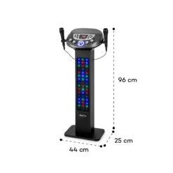 KaraBig LightUp MKII Karaokeanlage BT 2xMikro Multicolor 2xUSB 40W RMS 480W Peak -Haushaltsgeräte Store 10036272 yy 0011 logo