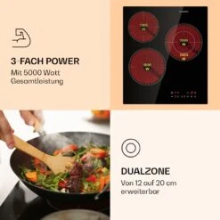 Virtuosa 3 Slim Kochfeld 3 Felder 5000 W Dualzone Timer Keramik 11 Virtuosa 3 Slim Kochfeld 3 Felder 5000 W Dualzone Timer Keramik -Haushaltsgeräte Store 10036334 de 0003 logo