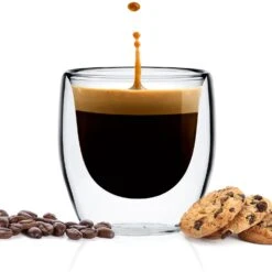 Vienna Doppelwandige Thermogläser 80 Ml Handgemacht Borosilikatglas -Haushaltsgeräte Store 10036365 yy 0005 logo