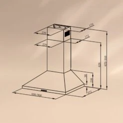 Victoria 90 Dunstabzugshaube 90cm Retro-Design 644,5m³/h 2 LED-Lampen 14 Victoria 90 Dunstabzugshaube 90cm Retro-Design 644,5m³/h 2 LED-Lampen -Haushaltsgeräte Store 10036450 yy 0006 logo