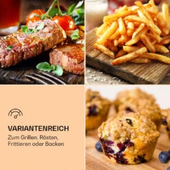 AeroVital Deluxe Heißluftfritteuse 1700W 5,4 Liter Edelstahl 11 AeroVital Deluxe Heißluftfritteuse 1700W 5,4 Liter Edelstahl -Haushaltsgeräte Store 10036476 de 0003 logo