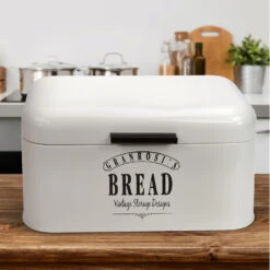 Delaware Brotkasten Metall 30x16x20,5 Cm Klappdeckel Lüftungslöcher -Haushaltsgeräte Store 10037443 yy 0005 logo