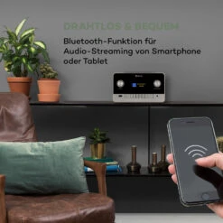 Connect 150 MKII 2.1-Internetradio DAB+/FM Spotify BT 2,8" TFT-Display -Haushaltsgeräte Store 10037495 de 0004 logo