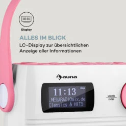 Splash Duschradio BT DAB+/UKW IPX4 USB-Port Kopfhöreranschluss USB-C Akku -Haushaltsgeräte Store 10037796 de 0005 logo