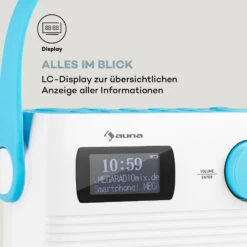 Splash Duschradio BT DAB+/UKW IPX4 USB-Port Kopfhöreranschluss USB-C Akku -Haushaltsgeräte Store 10037797 de 0005 logo
