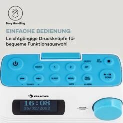 Splash Duschradio BT DAB+/UKW IPX4 USB-Port Kopfhöreranschluss USB-C Akku -Haushaltsgeräte Store 10037797 de 0007 logo