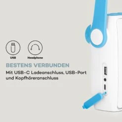 Splash Duschradio BT DAB+/UKW IPX4 USB-Port Kopfhöreranschluss USB-C Akku -Haushaltsgeräte Store 10037797 de 0009 logo