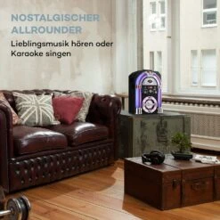 Arizona Sing Jukebox BT USB MP3 CD-Player Kabelmikrofon -Haushaltsgeräte Store 10037817 de 0002 logo