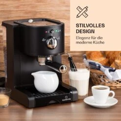 Passionata 20 Espressomaschine 20 Bar 6 Tassen 1,25 Liter Milchschaum -Haushaltsgeräte Store 10037855 de 0002 logo