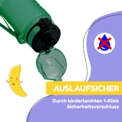 Schmatzfatz Trinkflasche Sportflasche 350 Ml 18 Cm Tritan -Haushaltsgeräte Store 10037960 de 0003 usp