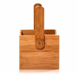 Schreibtischorganizer Tragegriff 4 Fächer 22,5x12x17cm Bambus -Haushaltsgeräte Store 10038011 yy 0005 logo