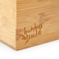 Schreibtischorganizer Stiftehalter 6 Fächer Maße: 25x12x18 Cm Bambus -Haushaltsgeräte Store 10038047 yy 0006 logo