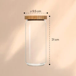 Stapelglas Mit Bambusdeckel 1000 Ml Stapelbar Luftdicht 13 Stapelglas Mit Bambusdeckel 1000 Ml Stapelbar Luftdicht -Haushaltsgeräte Store 10038241 yy 0006 logo