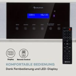 AMP-4000 DAB Hifi-Stereo-Verstärker DAB+-Radio USB Fernbedienung LED-Display -Haushaltsgeräte Store 10038330 de 0005 logo