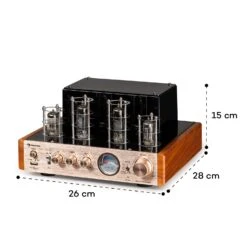 Amp VT Röhrenverstärker HiFi-Verstärker 2x35W RMS BT Opt./Koax./AUX-In -Haushaltsgeräte Store 10038336 yy 0007 logo