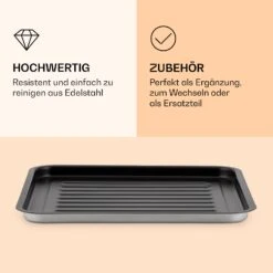 AeroVital Jumbo Heißluftfritteuse Backblech Edelstahl 8 AeroVital Jumbo Heißluftfritteuse Backblech Edelstahl -Haushaltsgeräte Store 10038342 de 0003 logo