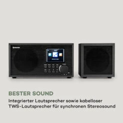 Silver Star Mini Two Internet DAB+/FM Radio, WiFi, BT, TWS Speaker -Haushaltsgeräte Store 10038349 de 0003 logo