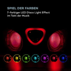 Roadie CD Boombox UKW-Radio Lichtshow CD-Player Bluetooth 5.0 -Haushaltsgeräte Store 10038356 de 0004 logo