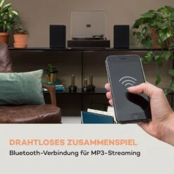 TT-Classic Plus Plattenspieler Staubschutz Bluetooth Record-Funktion 33/45/78 U/min -Haushaltsgeräte Store 10038691 de 0003 logo