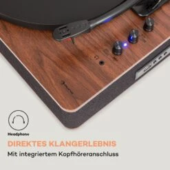 TT-Classic Plus Plattenspieler Staubschutz Bluetooth Record-Funktion 33/45/78 U/min -Haushaltsgeräte Store 10038691 de 0006 logo