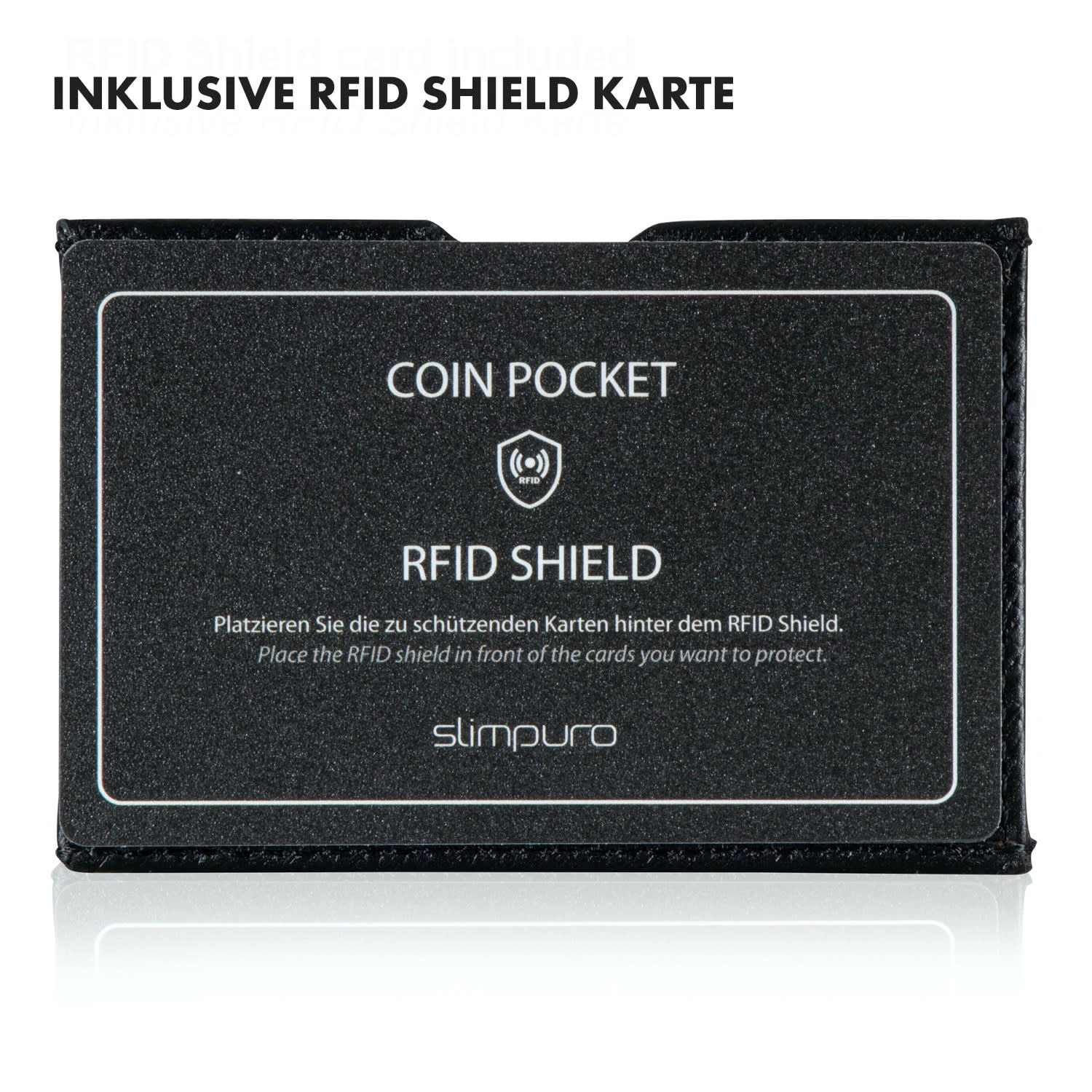 Coin Pocket Mit RFID-Schutzkarte Für ZNAP Slim Wallets 8 Und 12 Druckknopf 7 Coin Pocket Mit RFID-Schutzkarte Für ZNAP Slim Wallets 8 Und 12 Druckknopf – Bild 5