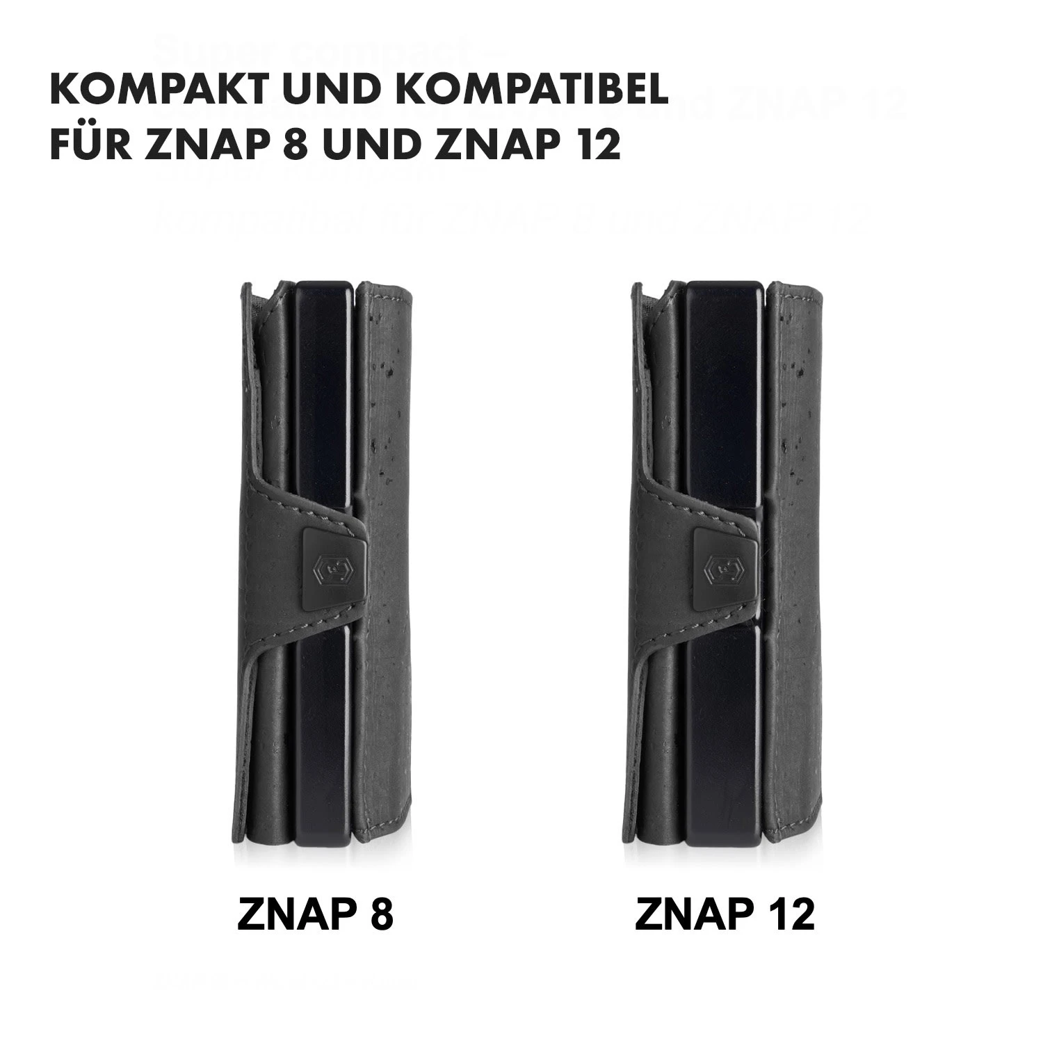 Coin Pocket Mit RFID-Schutzkarte Für ZNAP Slim Wallets 8 Und 12 Druckknopf 8 Coin Pocket Mit RFID-Schutzkarte Für ZNAP Slim Wallets 8 Und 12 Druckknopf – Bild 6