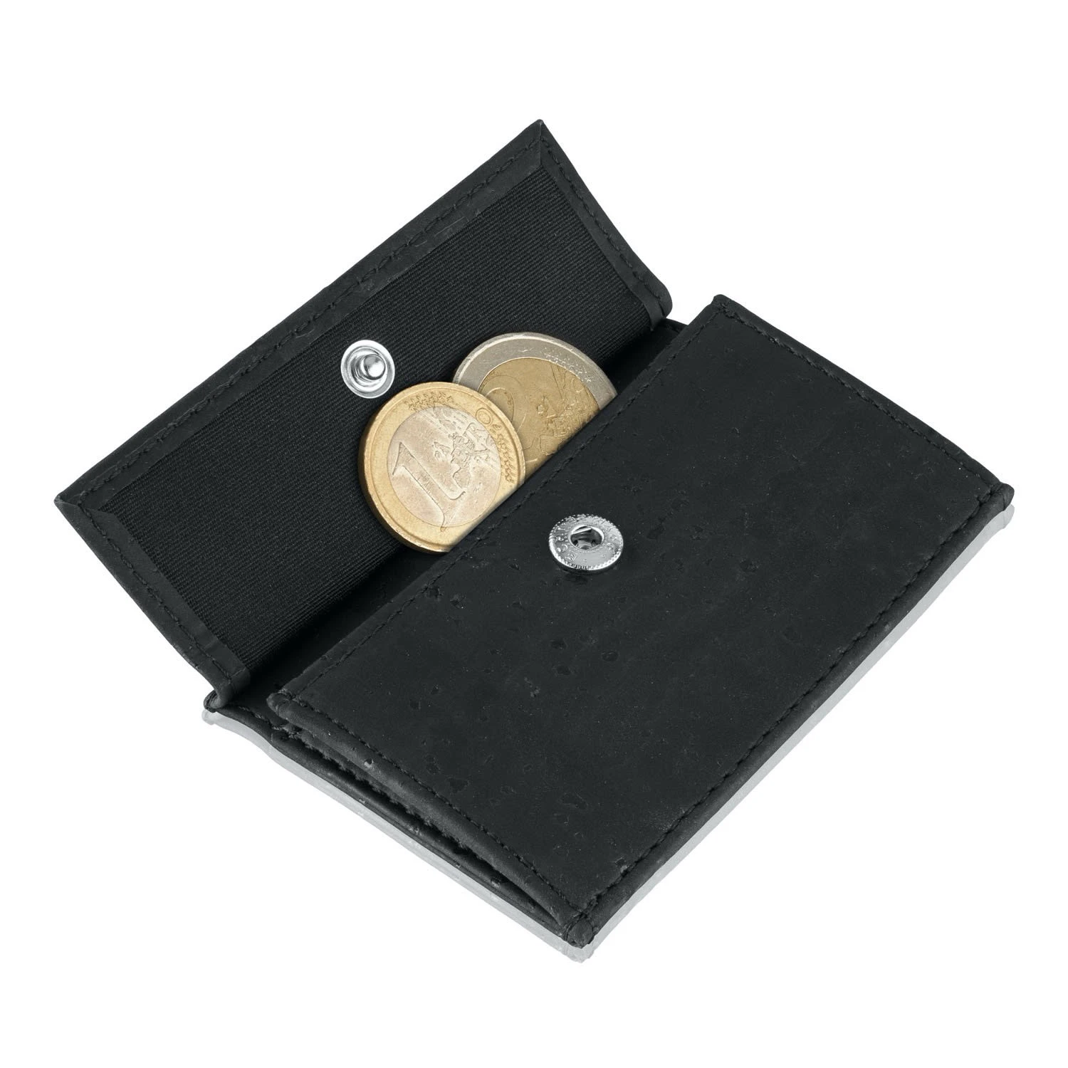 Coin Pocket Mit RFID-Schutzkarte Für ZNAP Slim Wallets 8 Und 12 Druckknopf 3 Coin Pocket Mit RFID-Schutzkarte Für ZNAP Slim Wallets 8 Und 12 Druckknopf