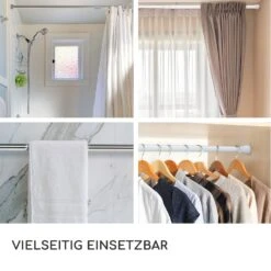 Stamina L Teleskopstange Duschvorhang 110-200cm Rutschfest -Haushaltsgeräte Store 10038716 yy 0006 logo