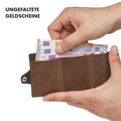 ZNAP Slim Wallet 8 Karten Münzfach 8 X 1,5 X 6 Cm (BxHxT) RFID-Schutz -Haushaltsgeräte Store 10038739 de 0004 logo