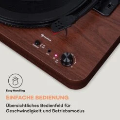 TT-Classic Light Plattenspieler Staubschutz Bluetooth 33/45/78 U/min -Haushaltsgeräte Store 10038898 de 0006 logo
