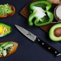 Alpha-Royal Japanese Serie 4" Schälmesser Damaszener-Stahl 67-lagig 11 Alpha-Royal Japanese Serie 4" Schälmesser Damaszener-Stahl 67-lagig -Haushaltsgeräte Store 10038995 de 0004 logo