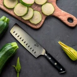 Alpha-Royal German 7" Nakirimesser 56 HCR Edelstahl -Haushaltsgeräte Store 10039003 yy 0003 logo