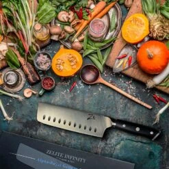 Alpha-Royal German 7" Nakirimesser 56 HCR Edelstahl -Haushaltsgeräte Store 10039003 yy 0004 logo