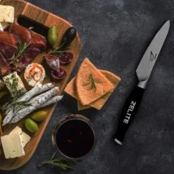 Comfort Pro Serie 4" Schälmesser 56 HRC Edelstahl -Haushaltsgeräte Store 10039031 yy 0003 logo