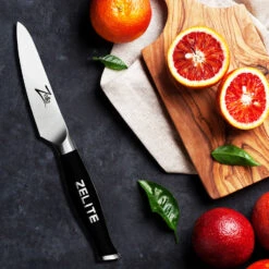 Comfort Pro Serie 4" Schälmesser 56 HRC Edelstahl -Haushaltsgeräte Store 10039031 yy 0004 logo