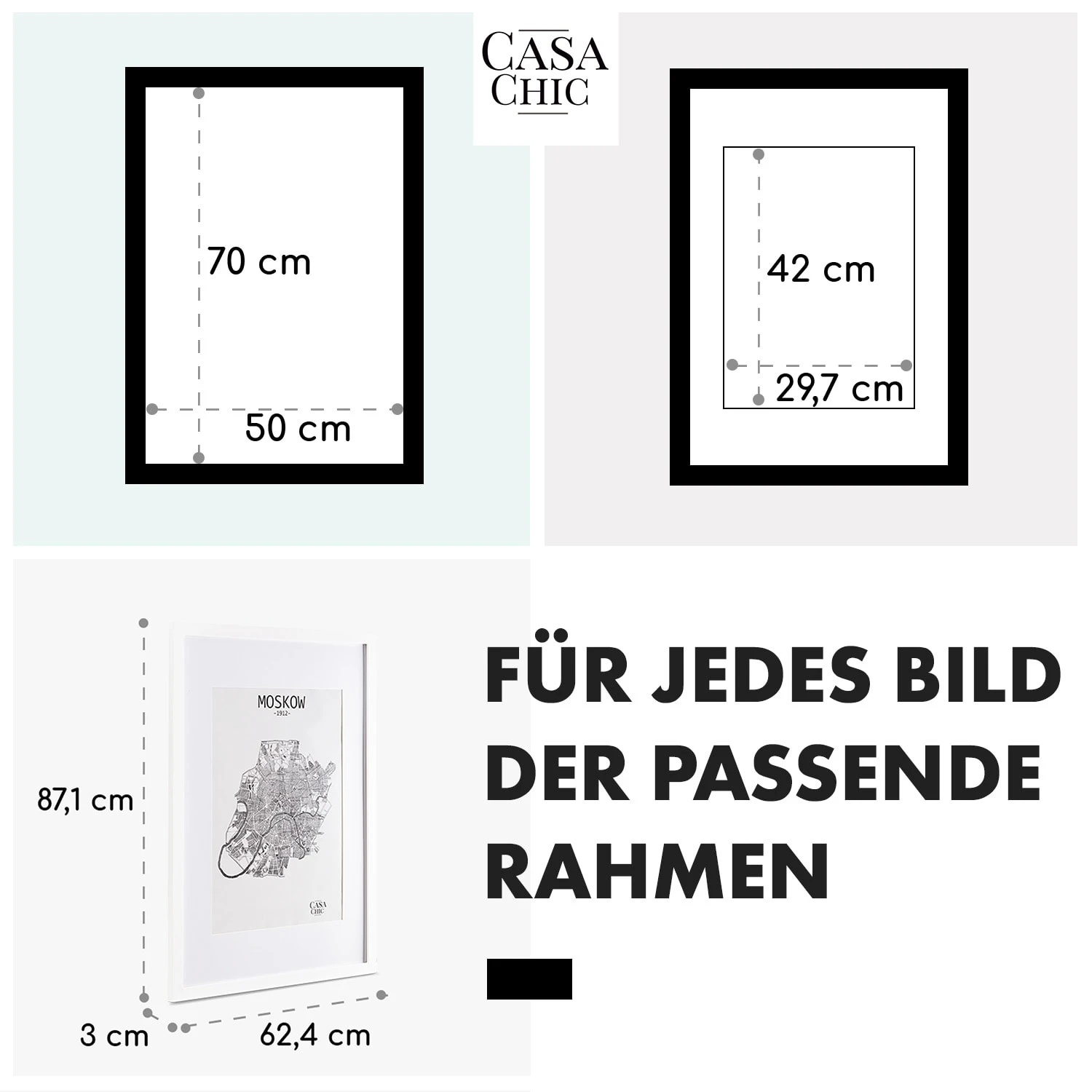 Kenton Bilderrahmen Rechteckig DIN A1 Passepartout Plexiglas 6 Kenton Bilderrahmen Rechteckig DIN A1 Passepartout Plexiglas – Bild 5