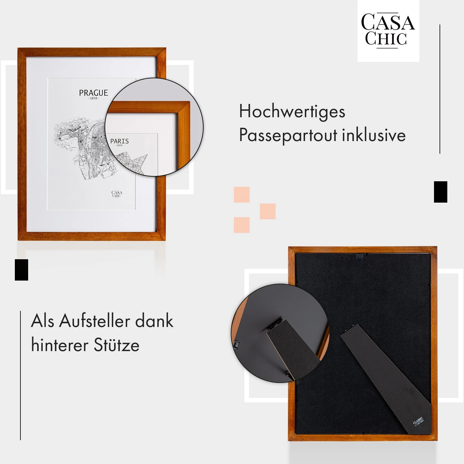 Kenton Bilderrahmen Rechteckig 40 X 30 Cm Passepartout Glas 6 Kenton Bilderrahmen Rechteckig 40 X 30 Cm Passepartout Glas – Bild 4