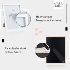 Everton Bilderrahmen Rechteckig 40 X 30 Cm Fotos Passepartout Glas -Haushaltsgeräte Store 10039289 de 0004 usp