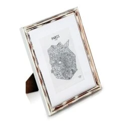 Lancaster Bilderrahmen Rechteckig 24,8 X 19,3 Cm Fotos Passepartout Holz