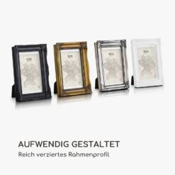 Regent Bilderrahmen Rechteckig 17 X 12 Cm Fotos Passepartout Glas Rokoko -Haushaltsgeräte Store 10039337 de 0004 logo