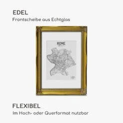 Regent Bilderrahmen Rechteckig A4 Fotos Passepartout Glas Rokoko 11 Regent Bilderrahmen Rechteckig A4 Fotos Passepartout Glas Rokoko -Haushaltsgeräte Store 10039340 de 0003 logo