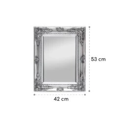 Ipswich Wandspiegel Massivholzrahmen Rechteckig 53 X 42 Cm 13 Ipswich Wandspiegel Massivholzrahmen Rechteckig 53 X 42 Cm -Haushaltsgeräte Store 10039375 yy 0006 logo