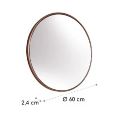 Fournier Wandspiegel Metallrahmen Rund 58,8 X 58,8 Cm 13 Fournier Wandspiegel Metallrahmen Rund 58,8 X 58,8 Cm -Haushaltsgeräte Store 10039430 yy 0006 logo