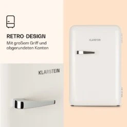 Audrey Retro-Kühlschrank 70 Liter 3 Regale 2 Türfächer Innenbeleuchtung -Haushaltsgeräte Store 10039694 de 0003 logo