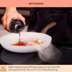 Full House Down Air System Induktionsherd + Dunstabzugshaube 477 M³/h -Haushaltsgeräte Store 10039858 de 0003 logo