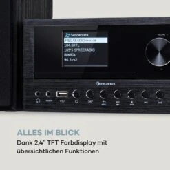 Connect System Stereoanlage 40 Watt Max. Internet/DAB+/ FM Radio CD-Player 22 Connect System Stereoanlage 40 Watt Max. Internet/DAB+/ FM Radio CD-Player -Haushaltsgeräte Store 10039895 de 0009 logo