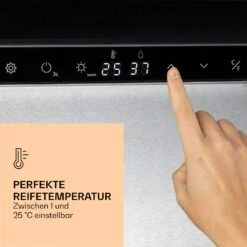 Steakhouse Pro 233 Onyx Fleischreifeschrank 1 Zone 233 L 1-25°C Touch Panorama 14 Steakhouse Pro 233 Onyx Fleischreifeschrank 1 Zone 233 L 1-25°C Touch Panorama -Haushaltsgeräte Store 10039936 de 0004 logo